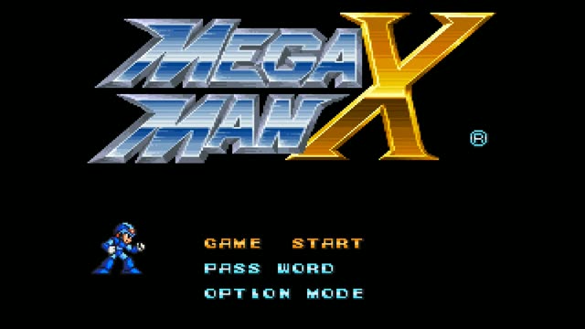 Mega Man X gameplay screenshot