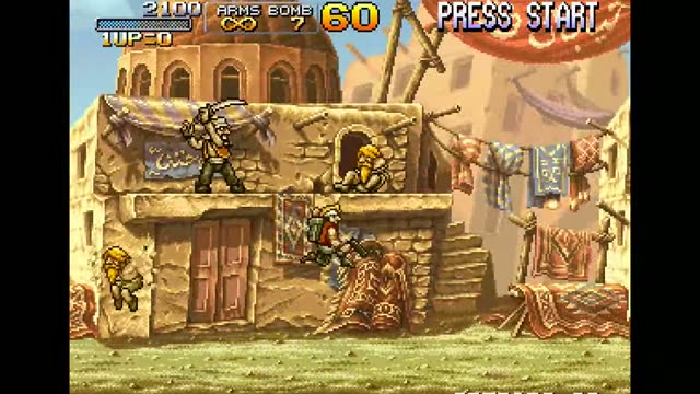 Metal Slug 2 - Super Vehicle-001/II gameplay