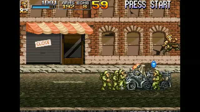Metal Slug 4 gameplay screenshot