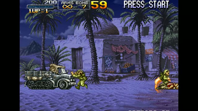 Metal Slug X - Super Vehicle-001 gameplay