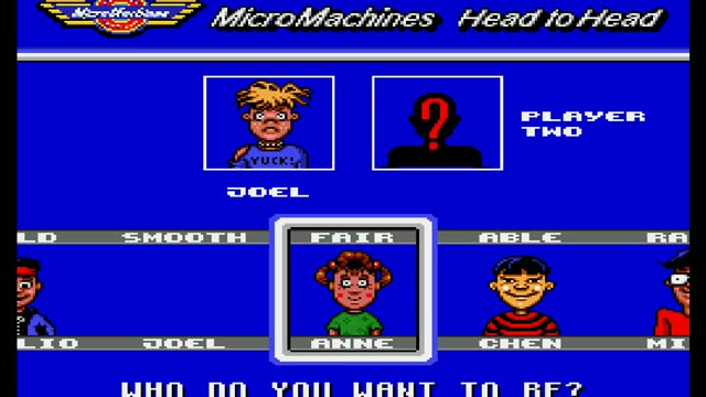 Micro Machines gameplay screenshot