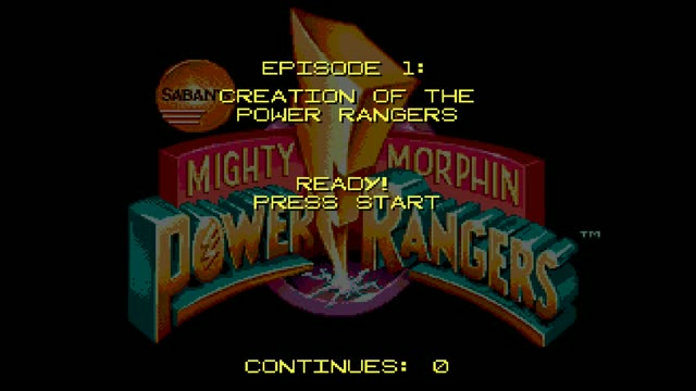 Mighty Morphin Power Rangers gameplay screenshot