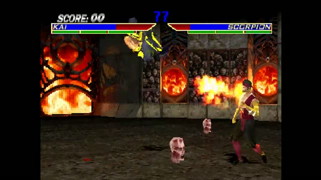 Mortal Kombat 4 Hardcore Attack gameplay screenshot