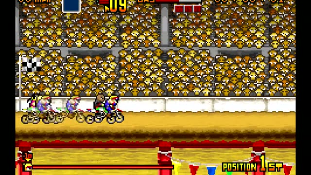 Motocross Maniacs Advance gameplay screenshot