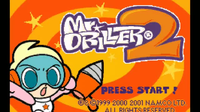 Mr. Driller 2 gameplay screenshot
