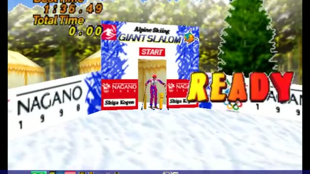 Nagano Winter Olympics '98 gameplay screenshot