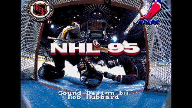 Nhl '95 gameplay screenshot
