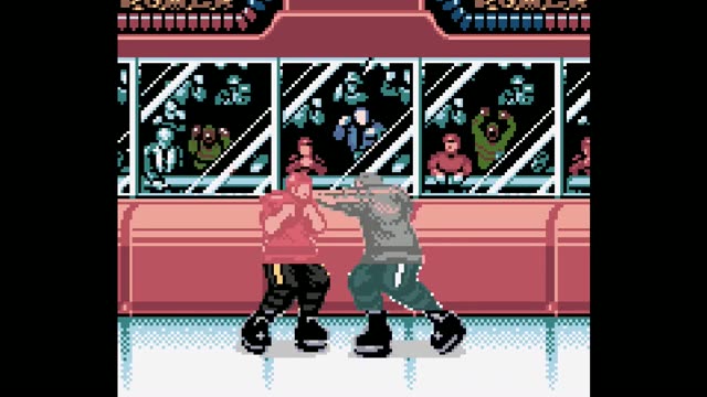 NHL Blades of Steel 2000 gameplay screenshot