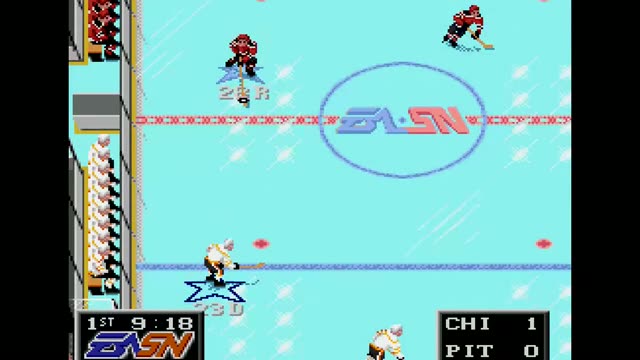 NHLPA Hockey '93 gameplay screenshot