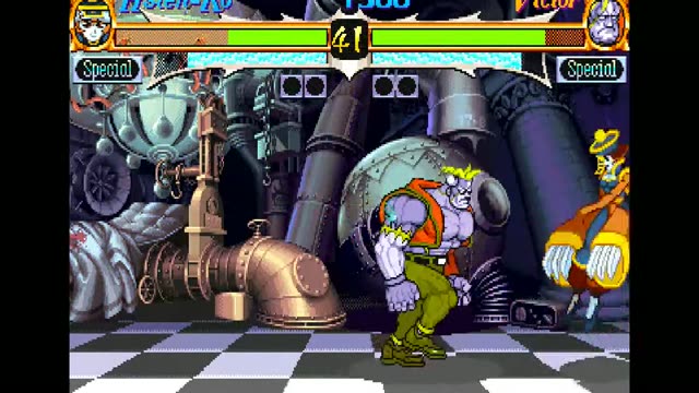 Night Warriors: Darkstalkers' Revenge gameplay screenshot