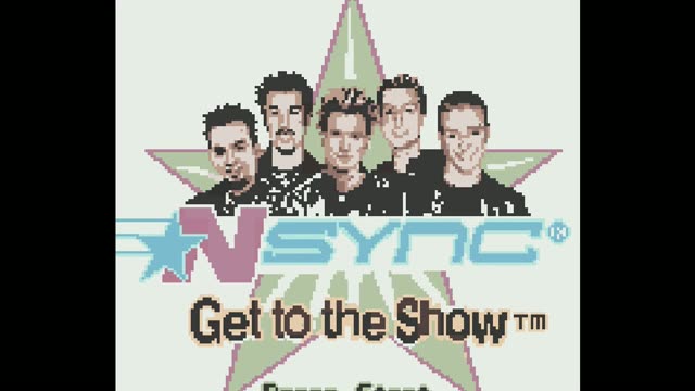 NSYNC - Get to the Show gameplay screenshot