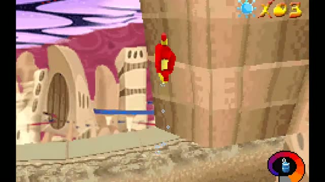 Ozzy & Drix gameplay screenshot