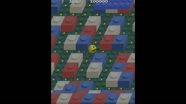 Pac-Mania Arcade gameplay screenshot