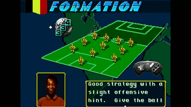 Pelé II - World Tournament Soccer gameplay screenshot