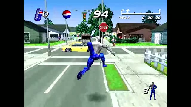 Pepsiman The Running Hero (T+It v1.0 All-Ice Team) gameplay screenshot