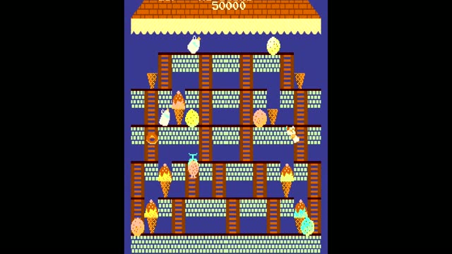 Peter Pepper's Ice Cream Factory gameplay screenshot