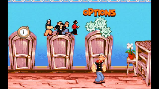 Popeye - Rush for Spinach gameplay screenshot