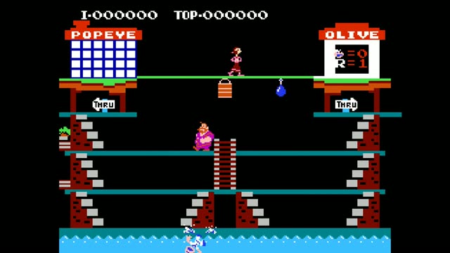 Popeye gameplay screenshot