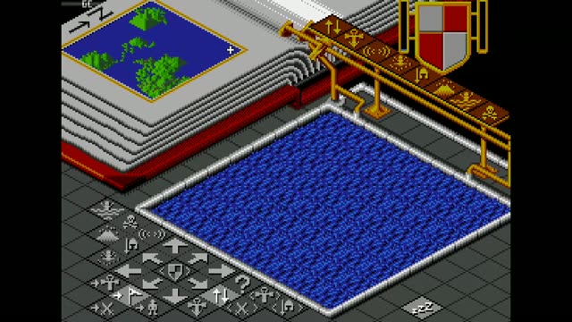 Populous gameplay screenshot