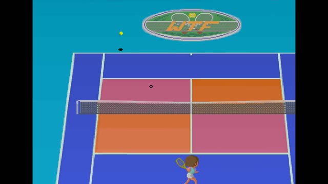Pro Tennis World Court gameplay screenshot