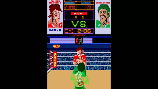 Punch-Out!! Arcade gameplay screenshot