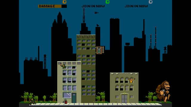 Rampage Arcade gameplay screenshot