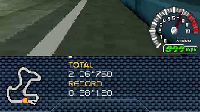 Ridge Racer DS gameplay screenshot