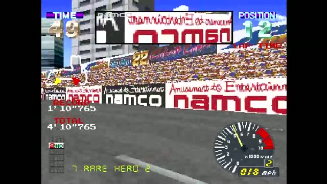 Ridge Racer Revolution gameplay screenshot