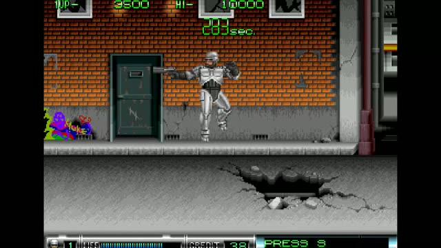 Robocop 2 Arcade gameplay screenshot