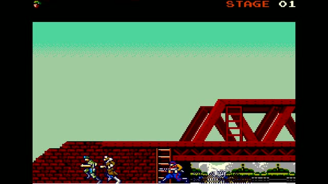 Rush'n Attack gameplay screenshot