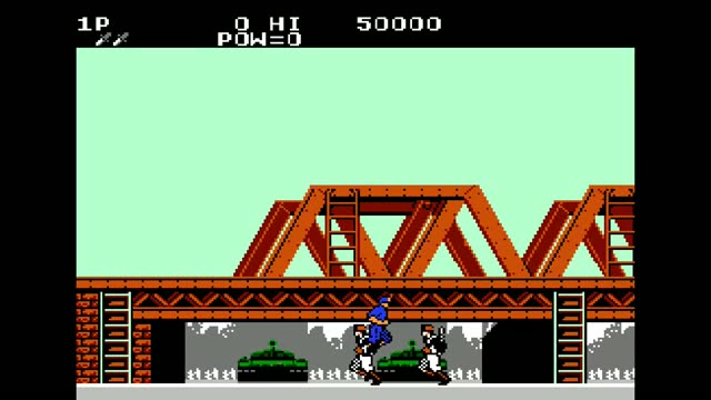 Rush'n Attack gameplay screenshot