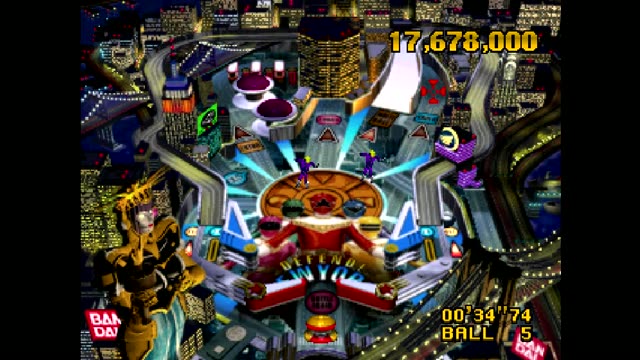 Saban's Power Rangers Zeo - Full Tilt Battle Pinball gameplay screenshot