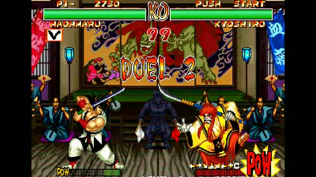 Samurai Shodown II / Shin Samurai Spirits - Haohmaru Jigokuhen gameplay screenshot