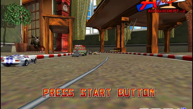 Scud Race Plus gameplay screenshot