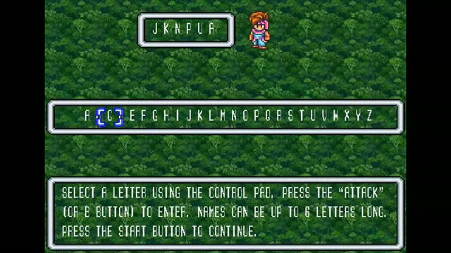Secret of Mana gameplay screenshot