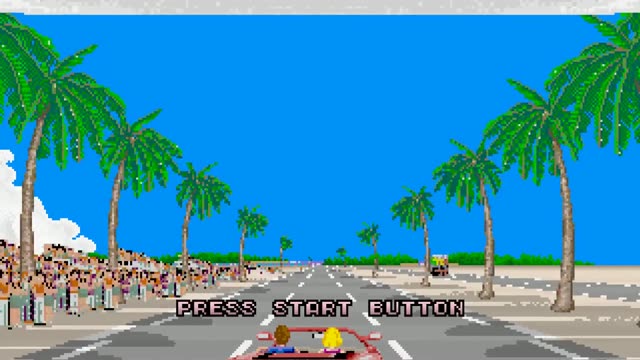 Sega Ages: OutRun (Extra Music edition) gameplay screenshot