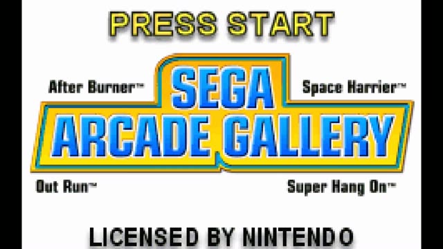 SEGA Arcade Gallery gameplay screenshot