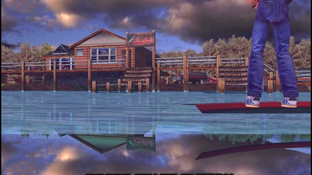 Sega Bass Fishing gameplay screenshot