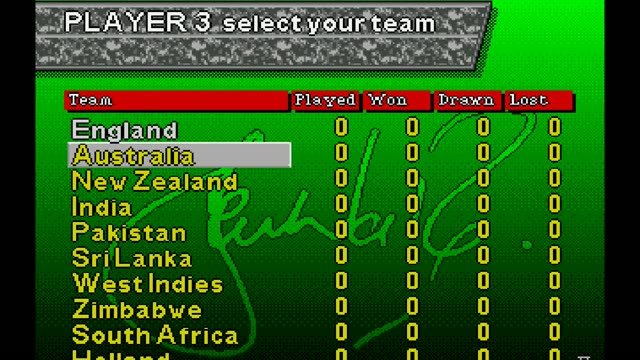 Shane Warne Cricket gameplay screenshot