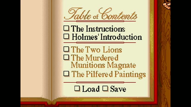 Sherlock Holmes - Consulting Detective Vol. II - Disc 2 gameplay screenshot