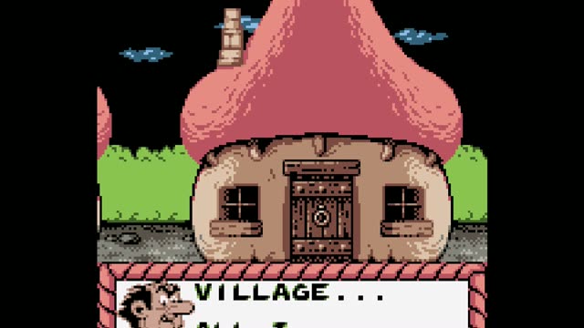 Smurfs Nightmare, The gameplay screenshot
