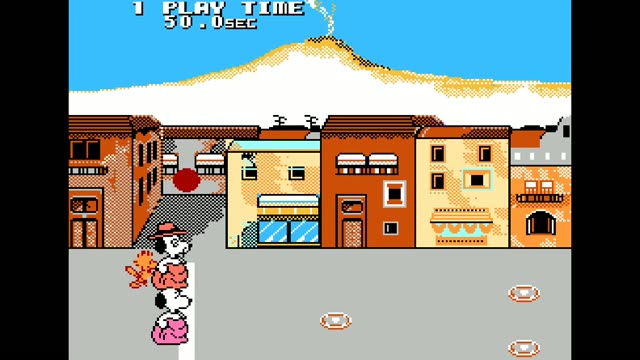 Snoopy's Silly Sports Spectacular gameplay screenshot