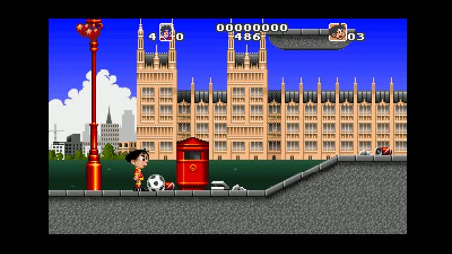 Soccer Kid gameplay screenshot