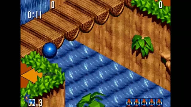 Sonic 3D Blast - Director's Cut gameplay screenshot