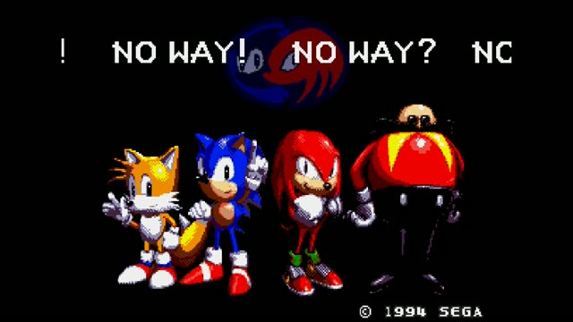 Sonic & Knuckles + Sonic The Hedgehog gameplay screenshot