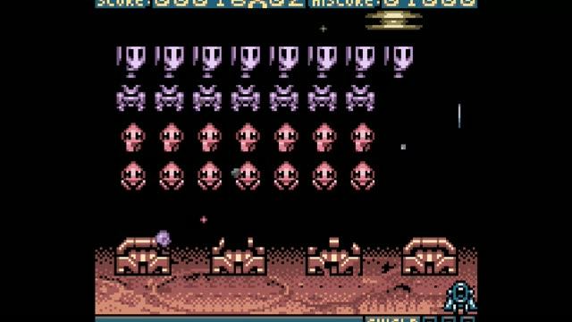 Space Invaders gameplay screenshot