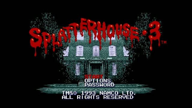 Splatterhouse 3 Bloody Edition gameplay screenshot