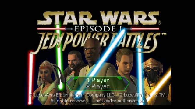 Star Wars Episode I: Jedi Power Battles gameplay screenshot