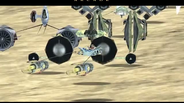 Star Wars: Racer Arcade gameplay screenshot