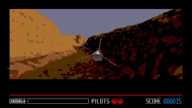 Star Wars - Rebel Assault gameplay screenshot